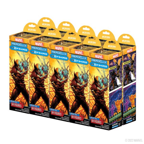 Marvel Heroclix:  X-Men X of Swords Booster Brick | Gear Gaming Fayetteville