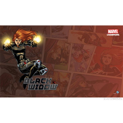 Marvel Champions Game Mat - Black Widow | Gear Gaming Fayetteville