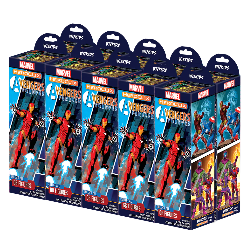 Heroclix: Marvel, Avengers Forever Booster Brick | Gear Gaming Fayetteville