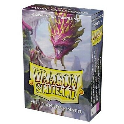 Dragon Shield Mini Matte (60ct) Pink Diamond | Gear Gaming Fayetteville