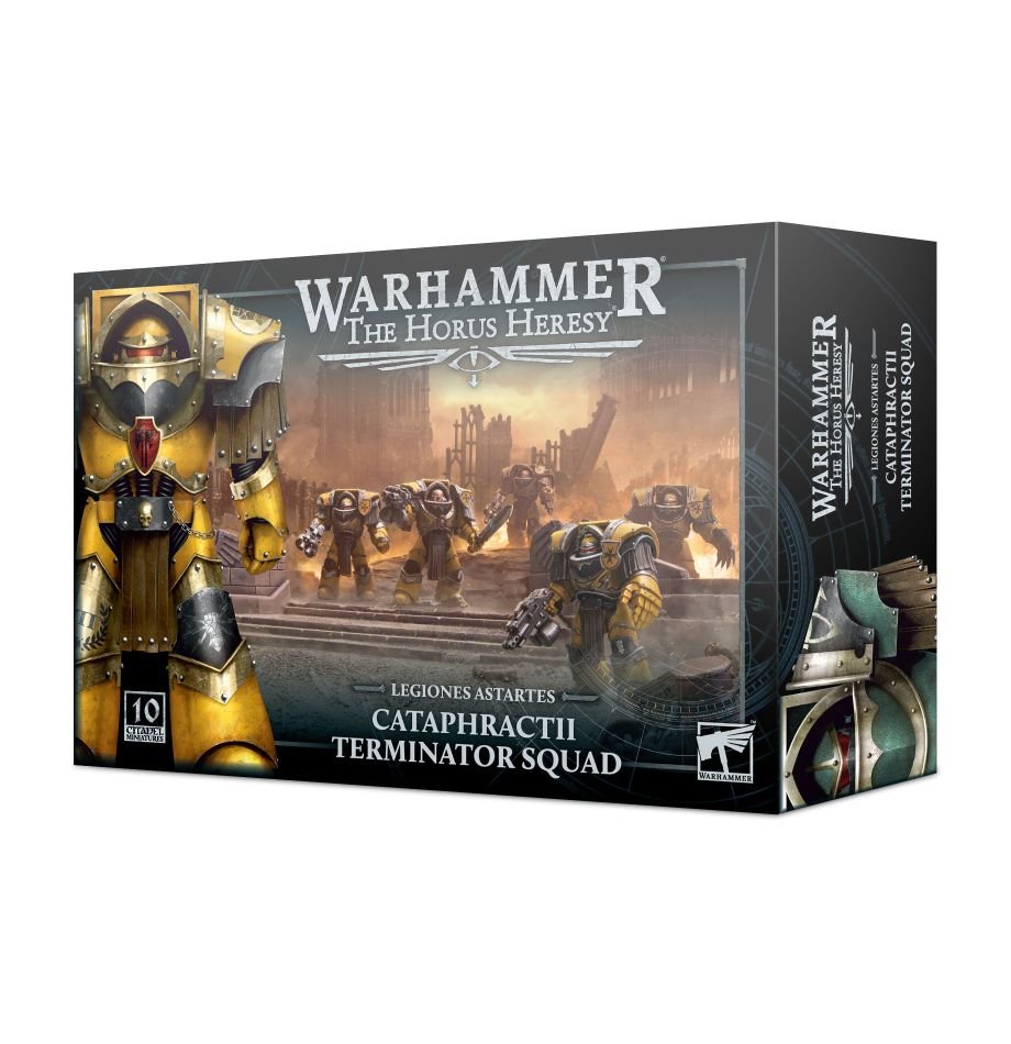 Warhammer, The Horus Heresy - Legiones Astartes - Cataphractii Termijnator Squad | Gear Gaming Fayetteville