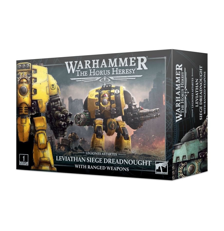 Warhammer, The Horus Heresy - Legiones Astartes - Leviathan Siege Dreadnought with Ranged Weapons | Gear Gaming Fayetteville