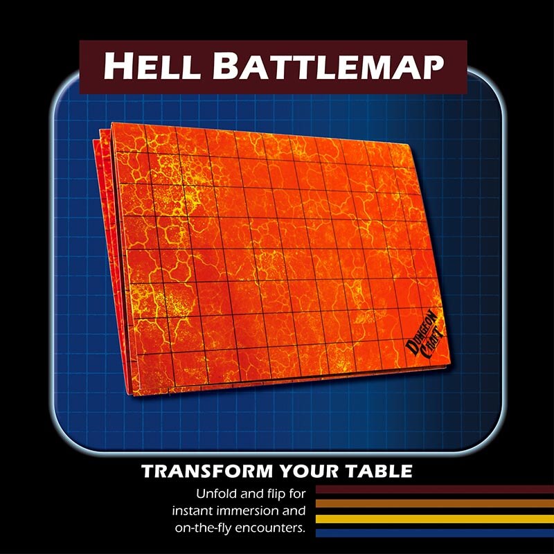 Dungeon Craft Battlemaps:  Hell Pack | Gear Gaming Fayetteville