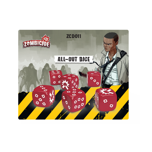 Zombicide 2nd Edition: All-Out Dice Pack | Gear Gaming Fayetteville